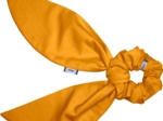 Short tail scrunchie ochre