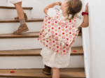 Kids backpack petits coeurs