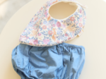 bandana bib comptine enchantée rose