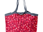 Pleated tote bag - Medium size hanami