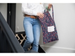Tote bag huppette fleurie