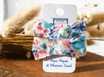 Small Elastics bows champêtre bleuté