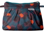 Mini Pleated clutch bag pineapple party