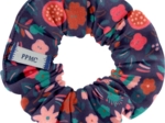 Small scrunchie huppette fleurie