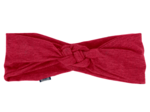 Bandeaux jersey tressé adulte rouge