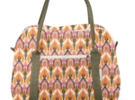 Bowling bag  ikat ocre