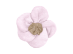 Mini Flower petal hair slide light pink