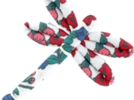 Dragonfly hair slide prairie fleurie