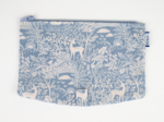 Flap of shoulder bag toile de biche
