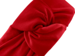 Large Crossed Headband red