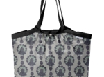 Pleated tote bag - Medium size lotus vert