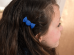 Mini sweet hairslide navy blue