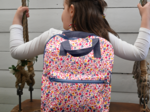 Gaby small backpack lianes printanieres