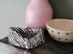 crossed headband zèbre