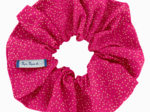 Scrunchie fuchsia pailleté