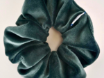 Scrunchie fir green velvet