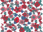 Jersey fabric prairie fleurie