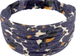 Headscarf headband- child size pensées marines
