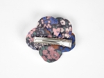Flower petal hair slide small  monet lilas