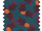 Cotton fabric pineapple party
