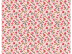 Cotton fabric ex2630 ecru red clearing