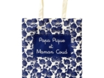 Large Gift Bag - 39 x 46 cm blue birds