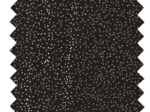 Cotton fabric glitter black