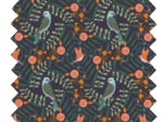 1 m fabric coupon birdy
