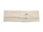Stretch jersey headband  beige chiné