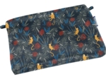 Tiny coton clutch bag jungle party