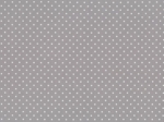 Cotton fabric light grey spots