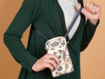 Quilted phone pocket kashmir