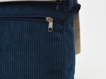 Large shoulder bag base large navy orduroy