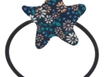Pony-tail elastic hair star paquerette marine