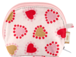 gusset coin purse petits coeurs