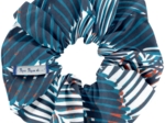 Scrunchie feuillage marine