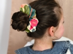 Scrunchie fleurs des iles