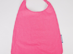 Elastic napkin child neon pink gingham