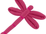 Dragonfly hair slide fuschia