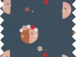 Cotton fabric ex2250 flower moons