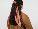 Long tail scrunchie géotigre