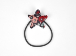 Pony-tail elastic hair star jardin d'aurore