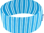 Stretch jersey headband  rayé ciel