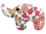 Elephant clip porcelaine rosée