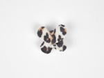 Butterfly hair clip leopard