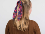 Short tail scrunchie purple d'amour