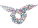 Bunny ear Scrunchie pastel fleuri