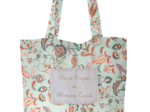 Tote bag vert bohème