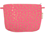 Coton clutch bag feuillage or rose