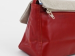 Base of shoulder bag red